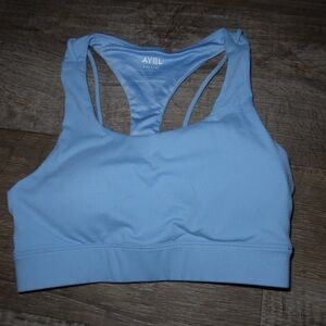 AYBL Light Blue Racerback Sports Bra